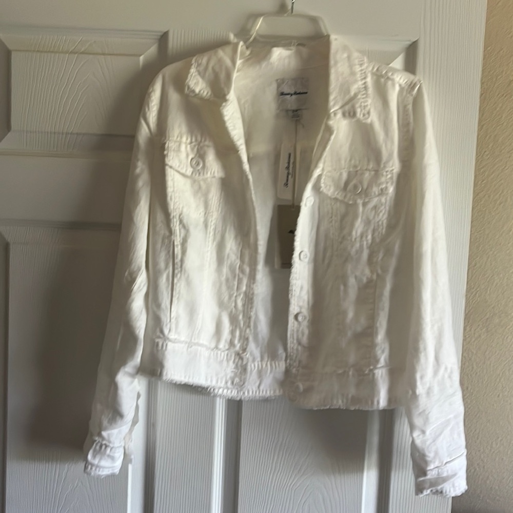 Tommy Bahama Two Palms Raw Edge jacket. NWT
